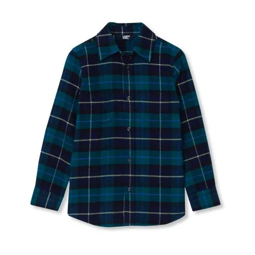 Kids Long Sleeve Flannel Shirt