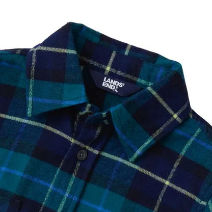 Kids Long Sleeve Flannel Shirt