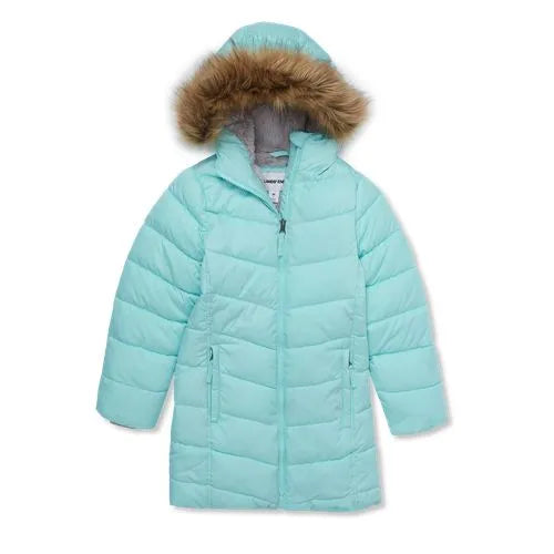 Girls Fleece Lined Parka