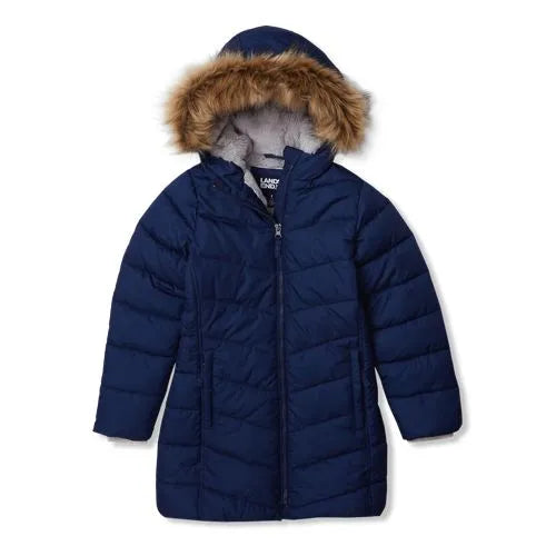 Girls Fleece Lined Parka