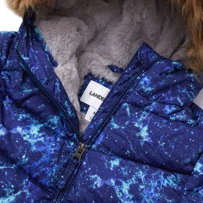 Girls Fleece Lined Parka