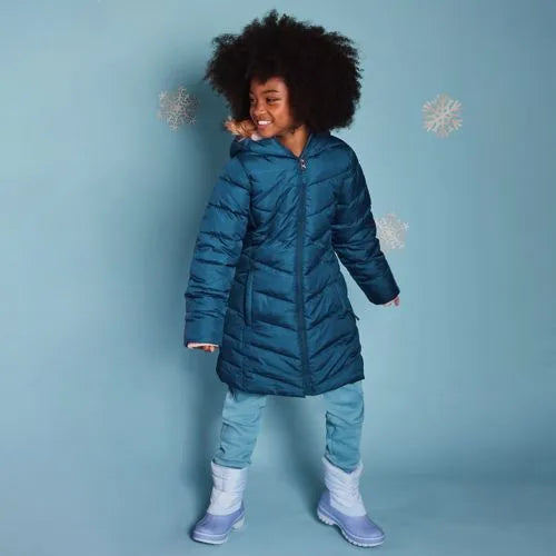 Girls Fleece Lined Parka