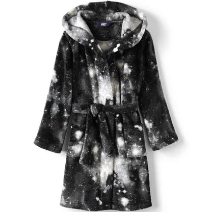 Kids Fleece Hooded Robe