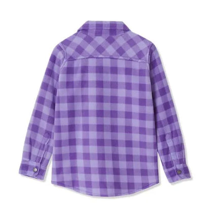 Kids Flannel Shacket
