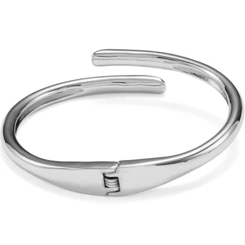Water-Resistant Hinge Bangle Bracelet