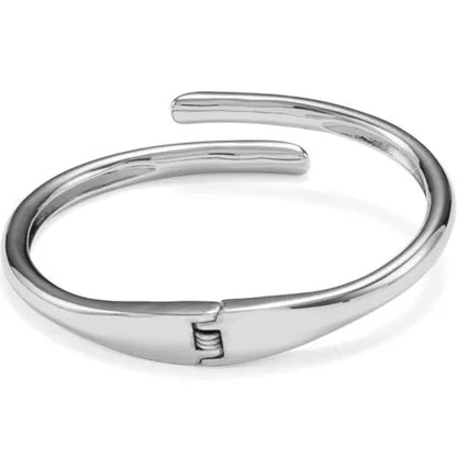 Water-Resistant Hinge Bangle Bracelet