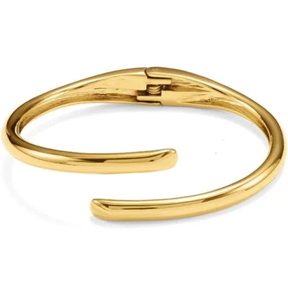 Water-Resistant Hinge Bangle Bracelet
