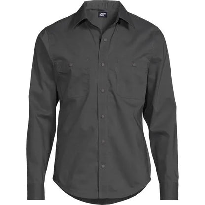 Men's Ripstop Long Sleeve Utility Work Shirt