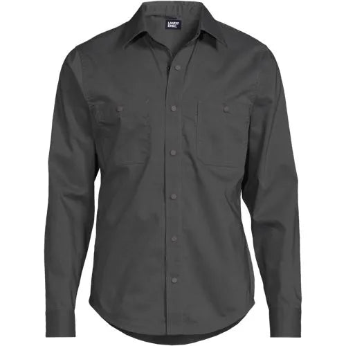 Men's Ripstop Long Sleeve Utility Work Shirt