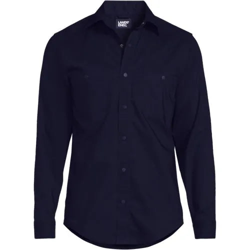 Men's Ripstop Long Sleeve Utility Work Shirt