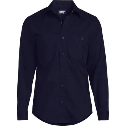 Men's Ripstop Long Sleeve Utility Work Shirt
