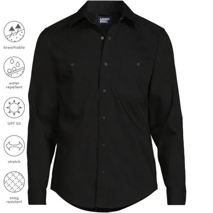 Men's Ripstop Long Sleeve Utility Work Shirt