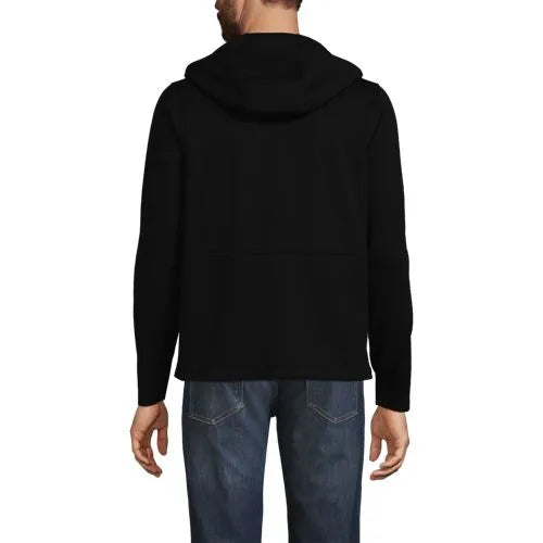 Unisex Grid Tech Hooded Zip Front Jacket