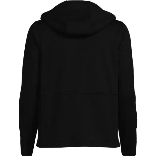 Unisex Grid Tech Hooded Zip Front Jacket