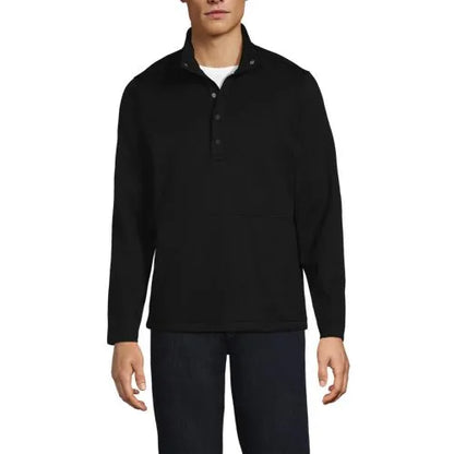 School Uniform Unisex Grid Tech Snapneck Pullover Shirt