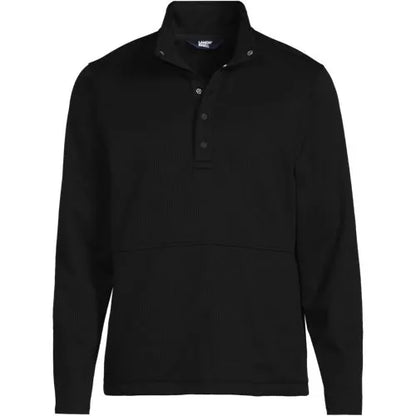 School Uniform Unisex Grid Tech Snapneck Pullover Shirt