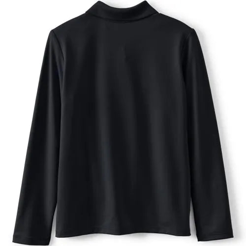 School Uniform Girls Long Sleeve Feminine Fit Rapid Dry Polo Shirt