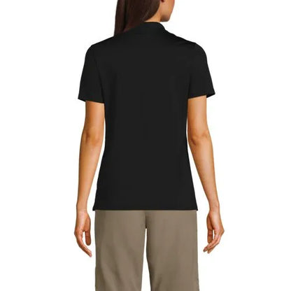 School Uniform Girls Short Sleeve Feminine Fit Rapid Dry Polo Shirt