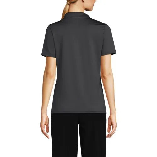 School Uniform Girls Short Sleeve Feminine Fit Rapid Dry Polo Shirt