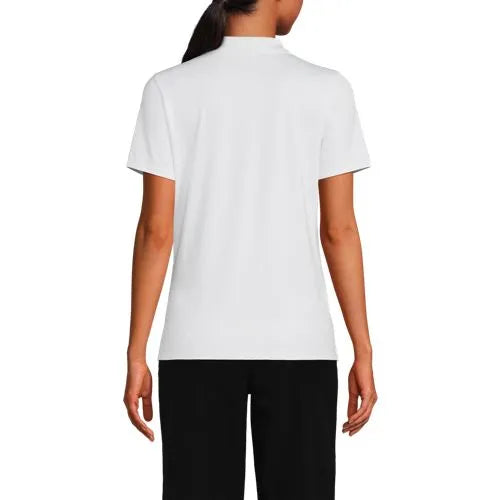 School Uniform Girls Short Sleeve Feminine Fit Rapid Dry Polo Shirt
