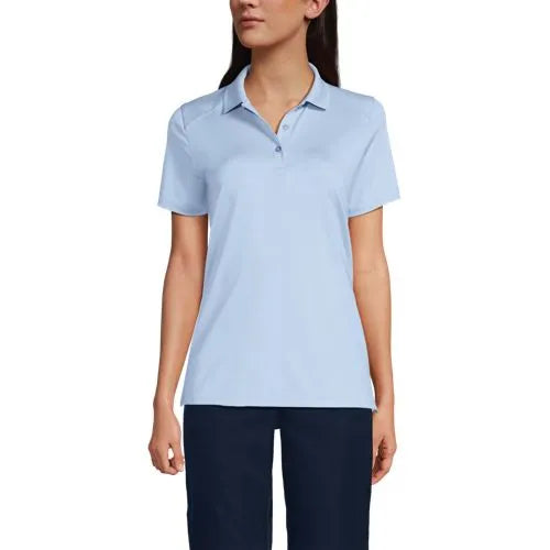 School Uniform Girls Short Sleeve Feminine Fit Rapid Dry Polo Shirt