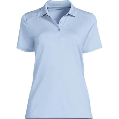 School Uniform Girls Short Sleeve Feminine Fit Rapid Dry Polo Shirt