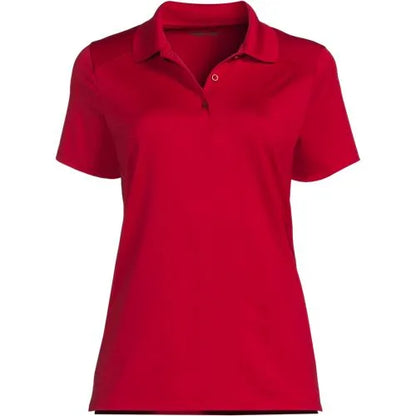 School Uniform Girls Short Sleeve Feminine Fit Rapid Dry Polo Shirt