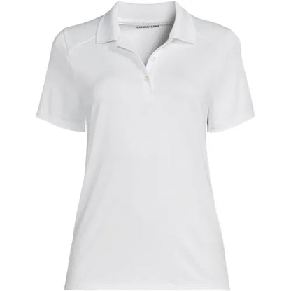 School Uniform Girls Short Sleeve Feminine Fit Rapid Dry Polo Shirt