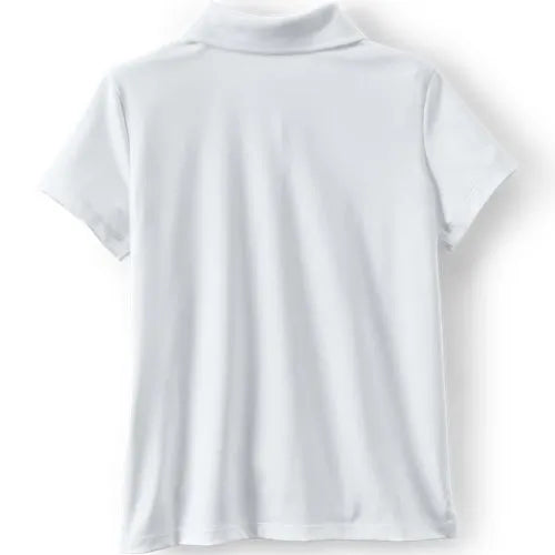 School Uniform Girls Short Sleeve Feminine Fit Rapid Dry Polo Shirt