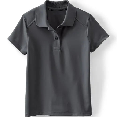 School Uniform Girls Short Sleeve Feminine Fit Rapid Dry Polo Shirt