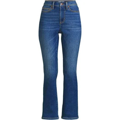 Women's Recover Denim High Rise Kick Flare Crop Jeans