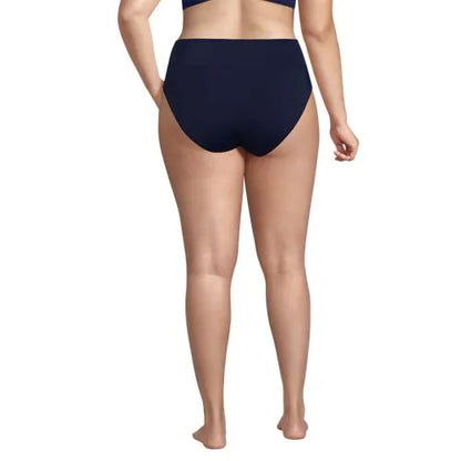 Women's Tugless High Waisted Bikini Bottoms