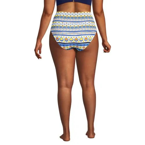 Women's Tugless High Waisted Bikini Bottoms