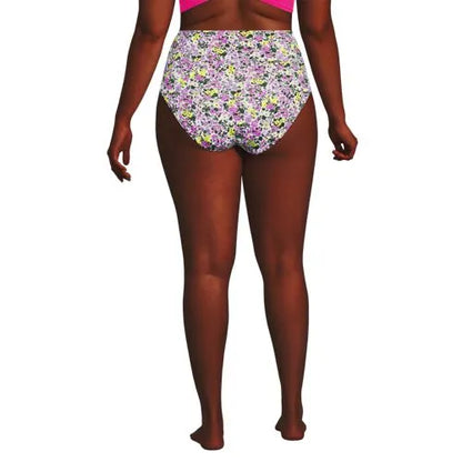 Women's Tugless High Waisted Bikini Bottoms