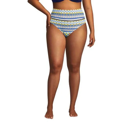 Women's Tugless High Waisted Bikini Bottoms