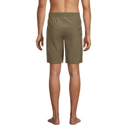 Men's 9 Inch Packable Cargo Swim Shorts