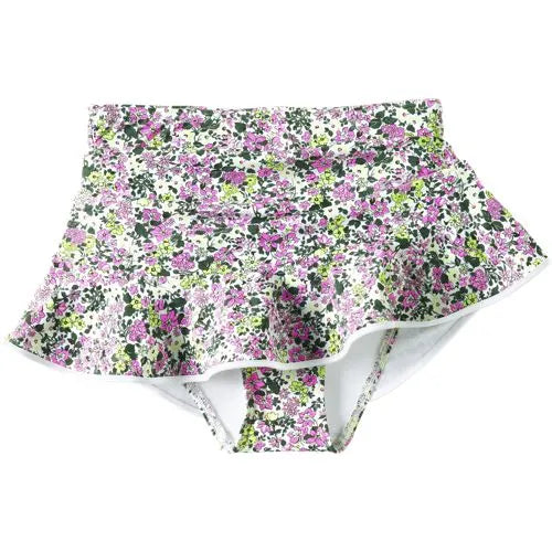 Women's Ruffle Hem Mini Swim Skirt
