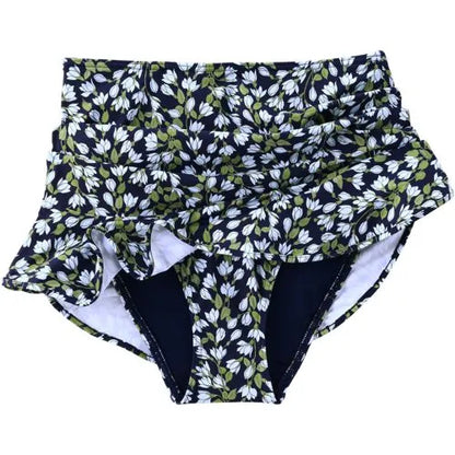 Women's Ruffle Hem Mini Swim Skirt