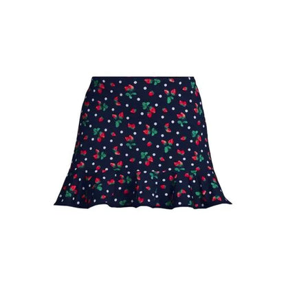 Women's Ruffle Hem Mini Swim Skirt