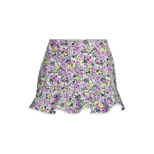 Women's Ruffle Hem Mini Swim Skirt