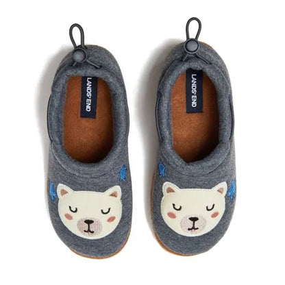 Kids Sweet Dreams Adjustable Toggle Fleece Lined Slippers