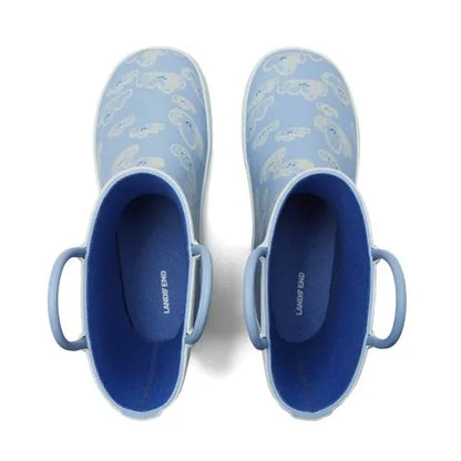 Kids Pull On Splash Rubber Rain Boots