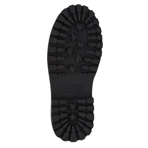 Girls Zip Up Lugged Boots