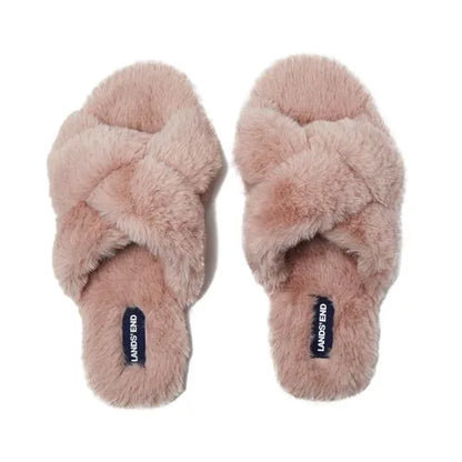 Women's Fluffy Slide House Slippers