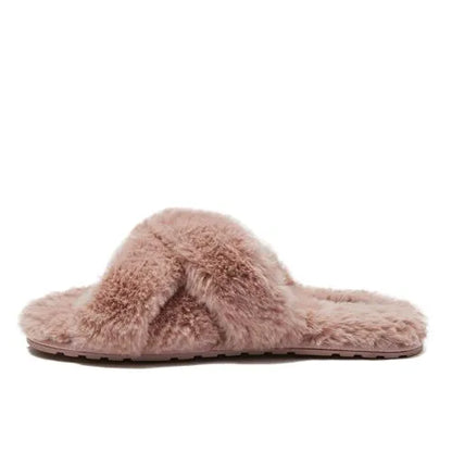 Women's Fluffy Slide House Slippers