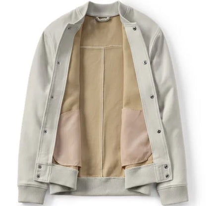 Men's Bonded Twill Varsity Jacket
