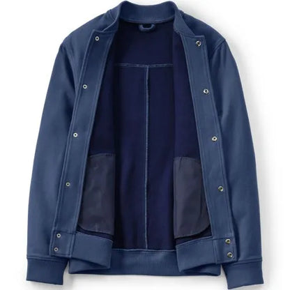 Men's Bonded Twill Varsity Jacket