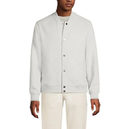 Men's Bonded Twill Varsity Jacket