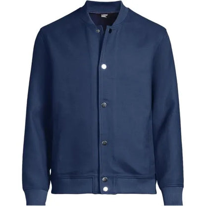 Men's Bonded Twill Varsity Jacket