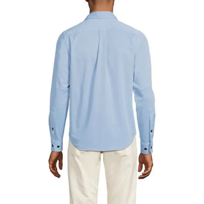 Men's Tall Sun Washed Overshirt